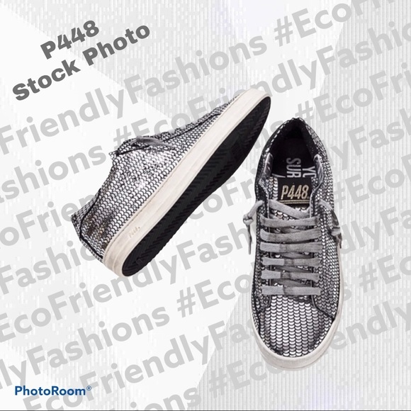 P448 JOHN Silver Fish Sneaker